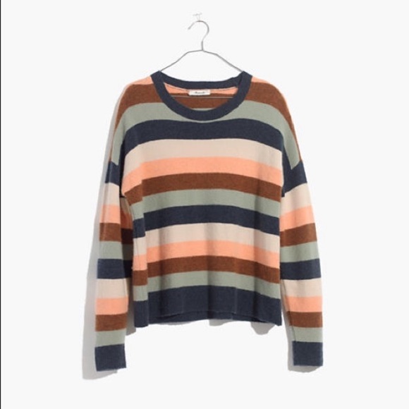 Madewell Sweaters - Madewell Pullover Sweater in Elmwood Stripe